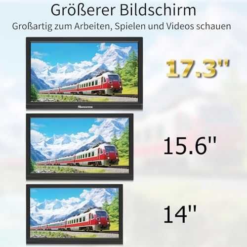 Showscreen преносим монитор 17.3″ Full HD 60Hz с говорители