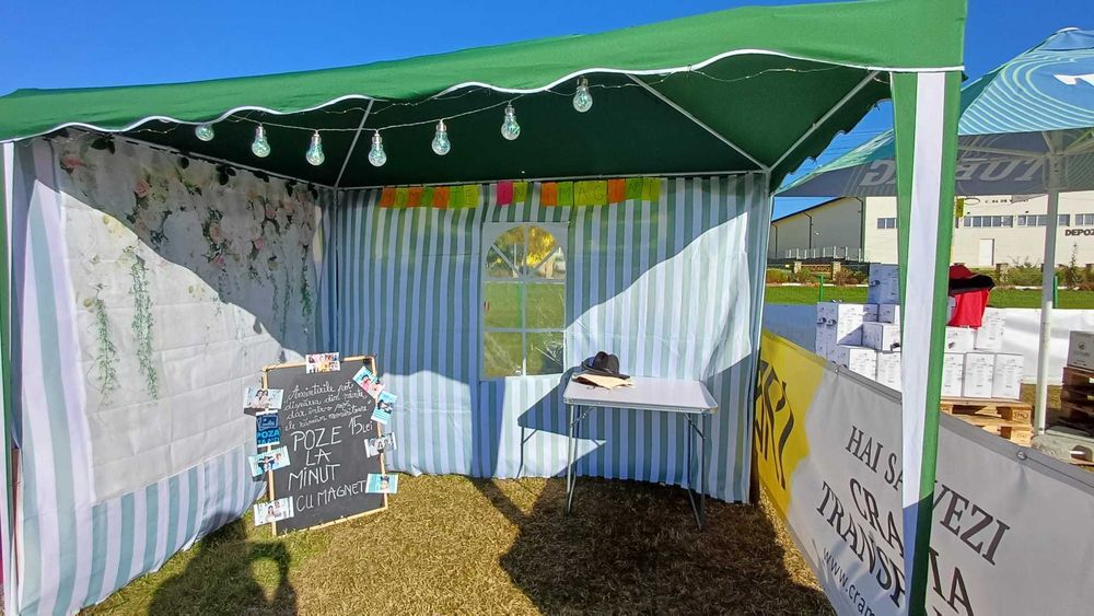 Cort pavilion pentru grădină