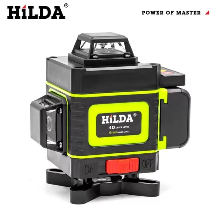 4D лазерен нивелир 16 линии четири точков самонивилиращ се зелен лазер