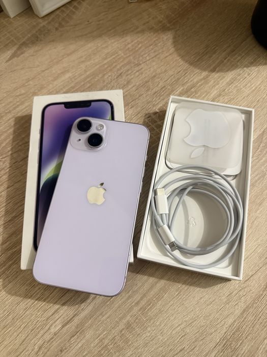 iPhone 14 сиреневый