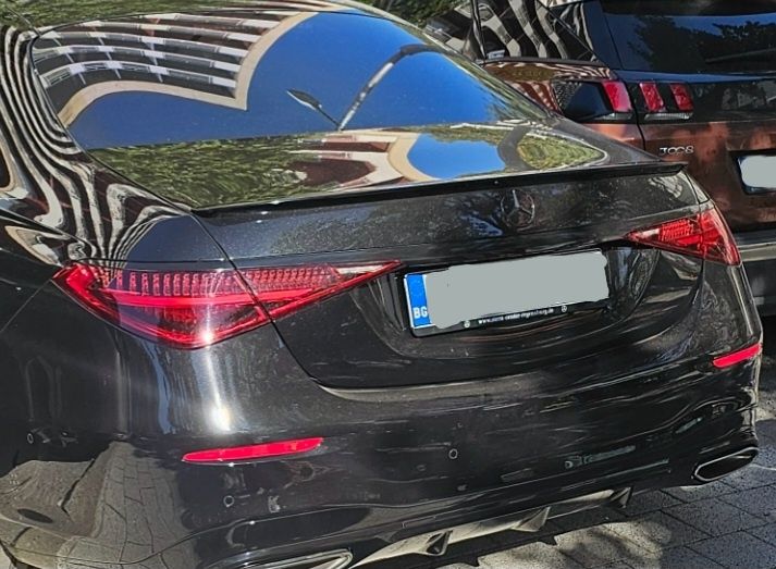 W223 спойлер багажник Mercedes