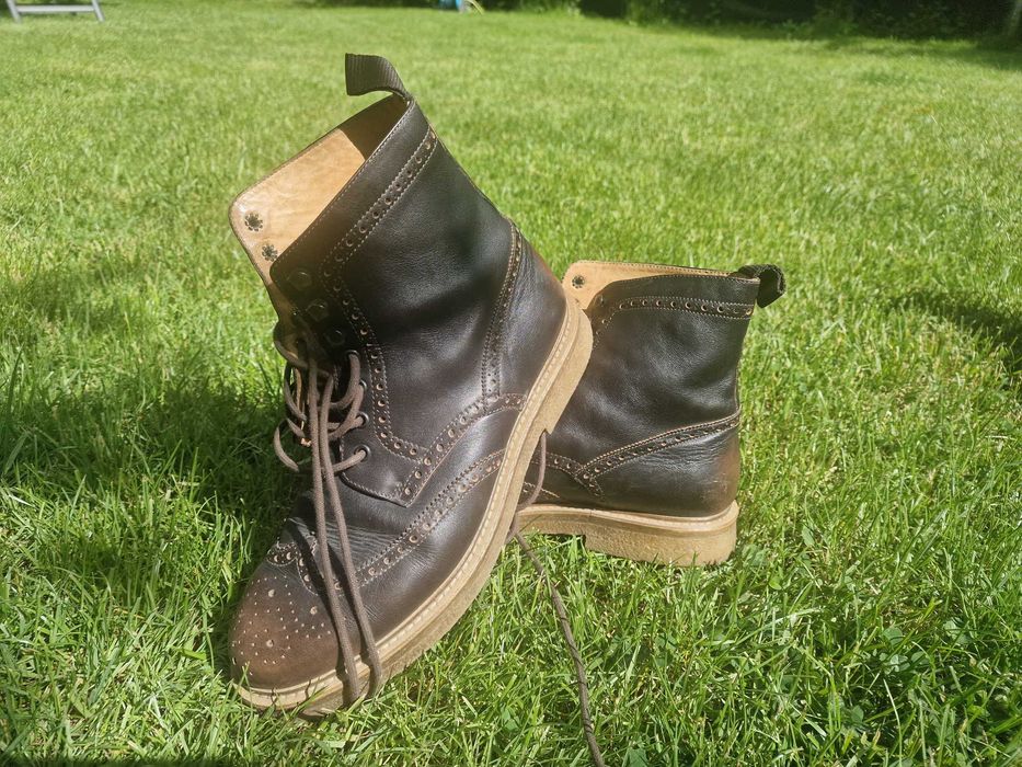 Зимни кожени обувки 43ти номер