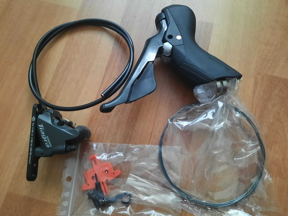 Frana disc shimano Tiagra ST-4720 BR-4770 si maneta Sti 2x10 fata Nou