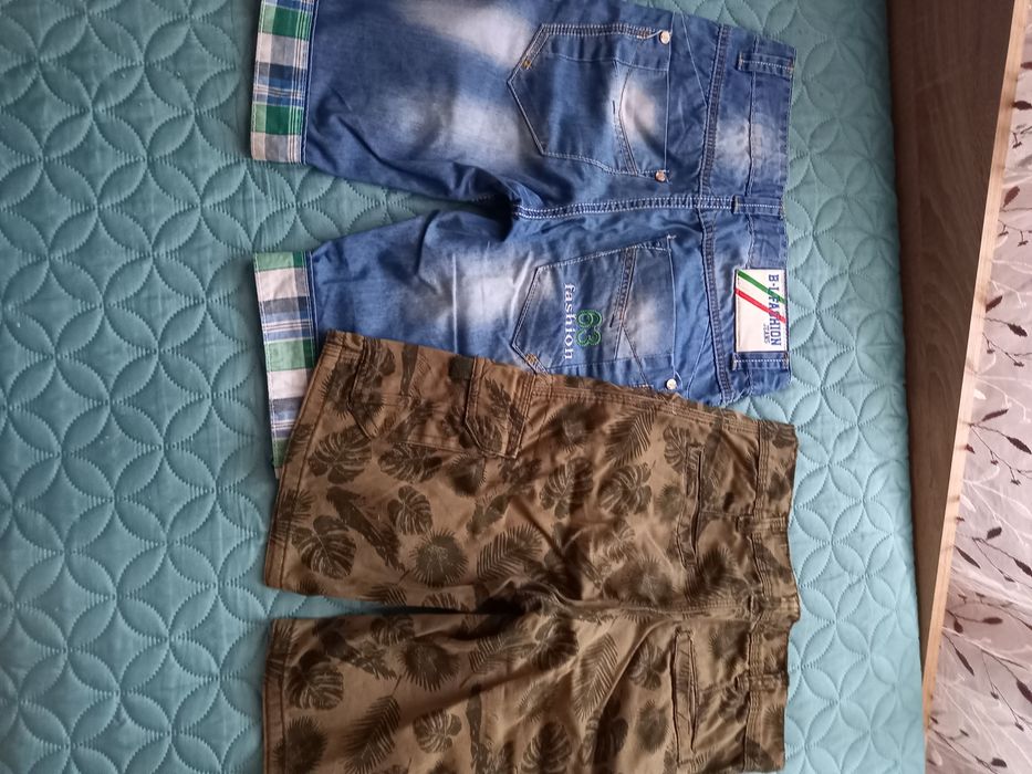 Дънкови панталонки за момче на 10 години