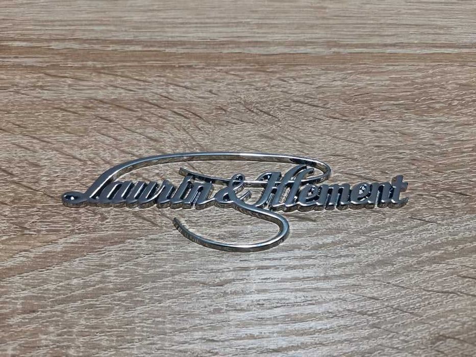 сребристи надписи Laurin & Klement за Skoda Шкода