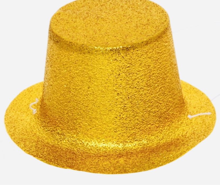 Шляпа карнавальная блестящая