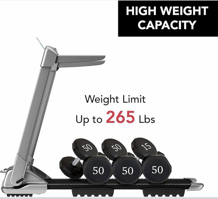 Беговая дорожка складная для дома с амортизацией, тихая