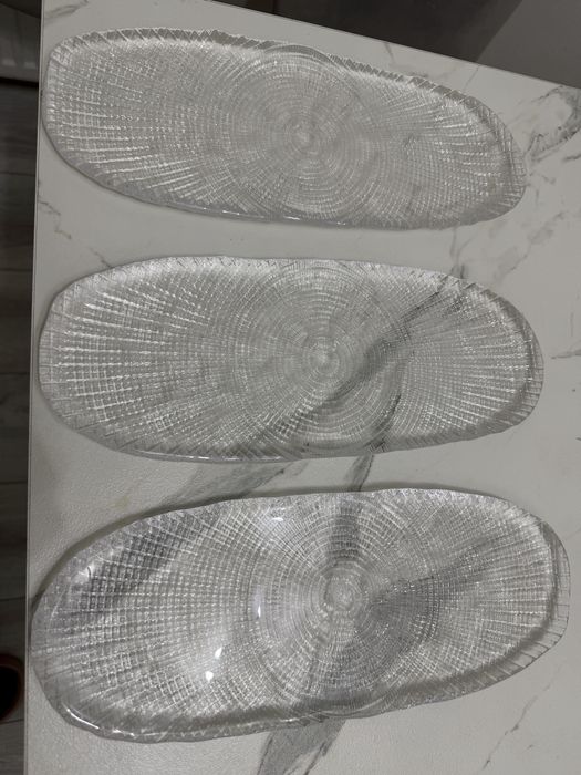 Посуда стеклянная 3 шт