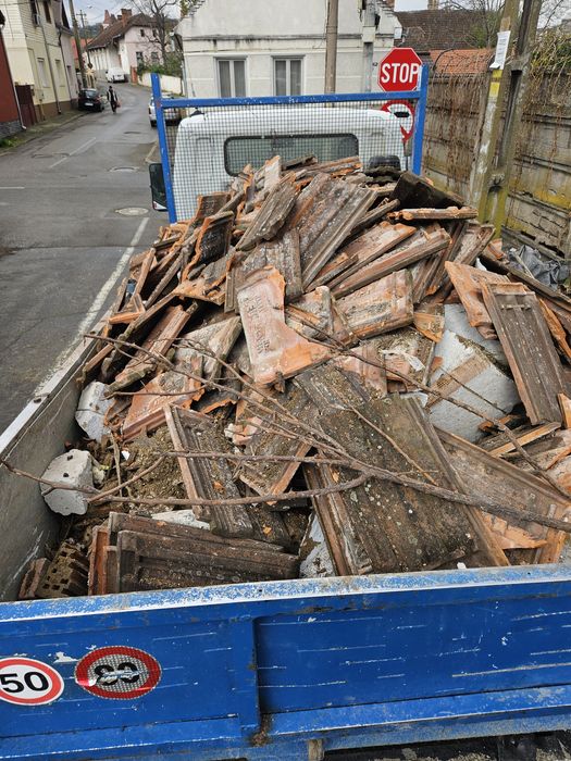 Lucrari cu miniexcavatorul și bobcat,transport moloz.
