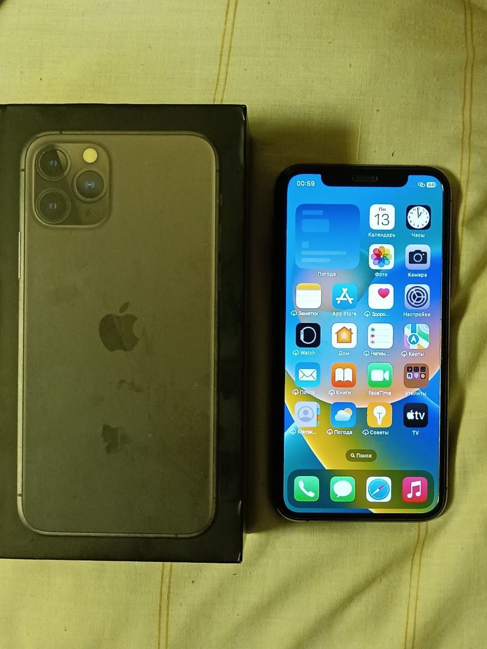 Iphone 11pro Qora (Midhnight): 410 у.е. - Мобильные телефоны Ташкент на Olx