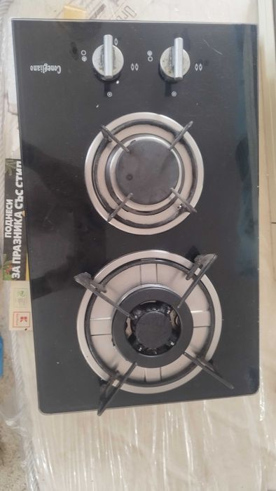 Немски газов котлон за вграждане двойка Nardi почти нов