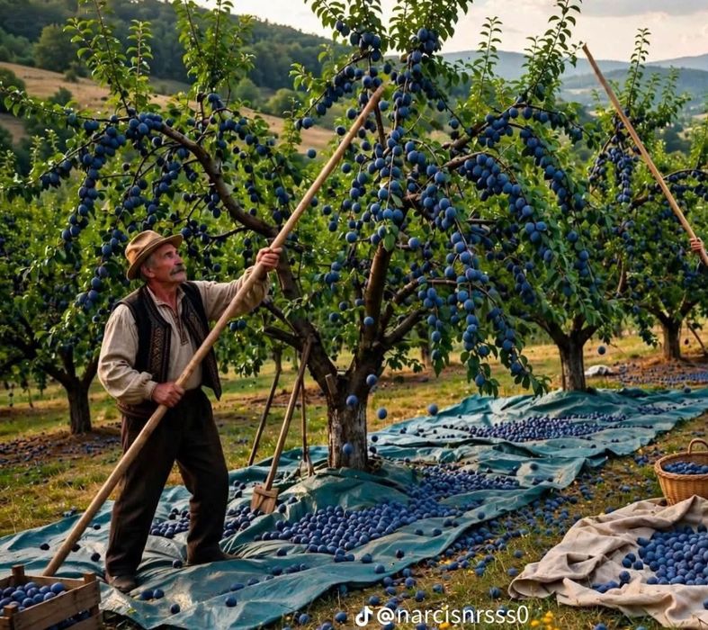 Prune de țuică pălincă
