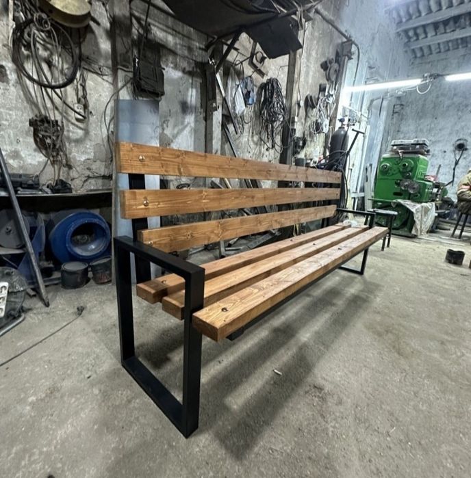 Скамейки урны беседки