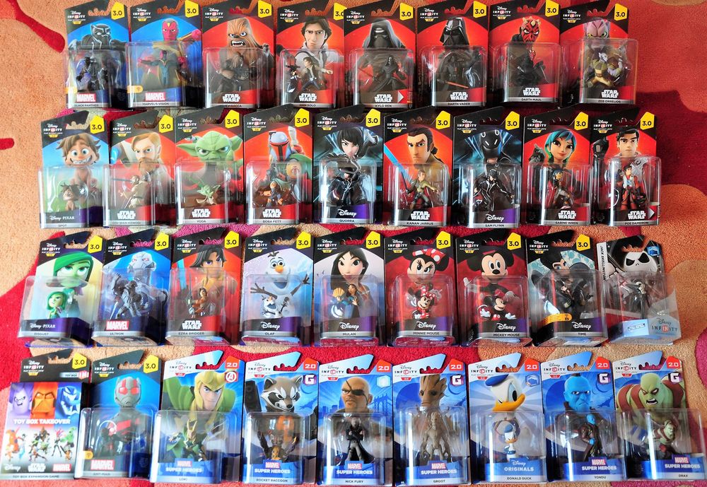 ps3 ps4 ps5 фигурки playset Disney infinity figures marvel дисни пс4