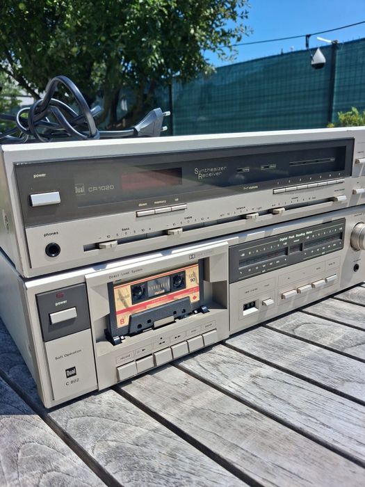 Amplificator SI casetofon deck Dual Cr 1020/ c 802