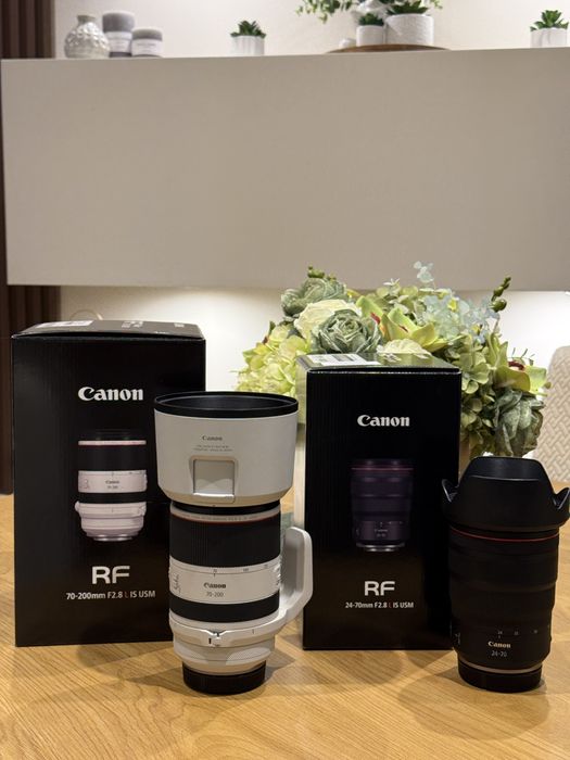 Canon RF 24-70 & 70-200 F2.8 L IS USM