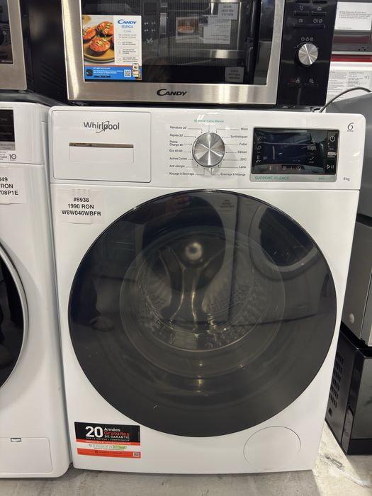 Masina de spalat rufe Whirlpool W8W046WBFR