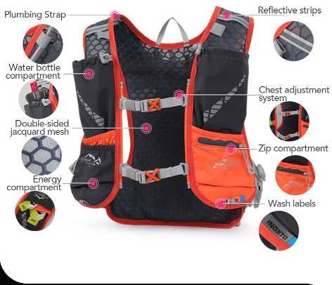 Рюкзак для бега и велосипеда