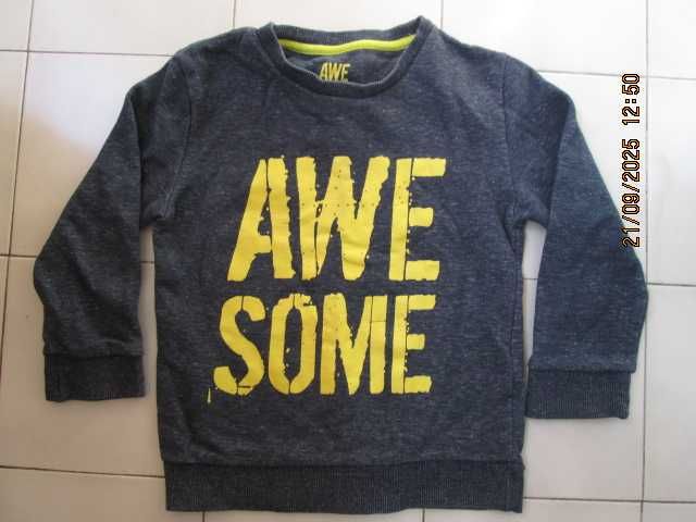 Еластични дънки GEORGE и блуза 6-7 г.