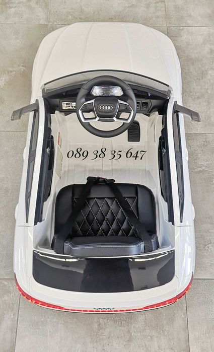 ПРОМОЦИЯ ДО 01.08!НОВО!Акумулаторен джип Audi Sportback с 12V батерия,меки гуми