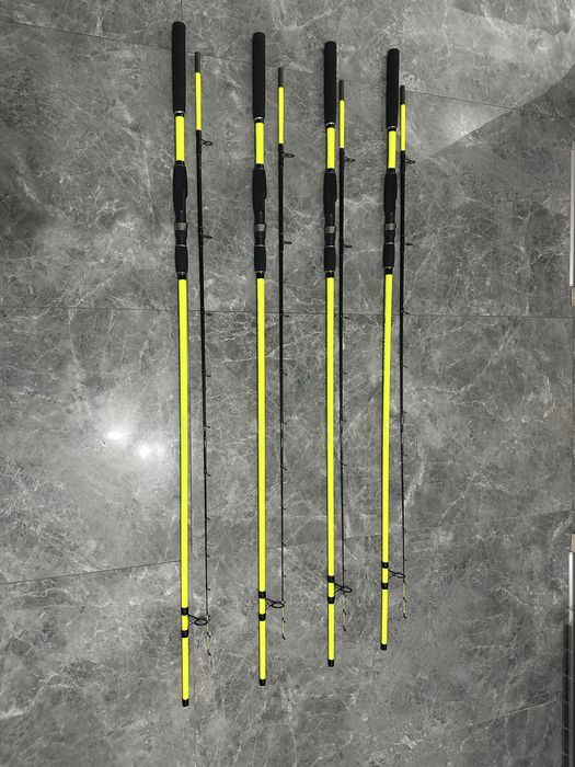 SET 4 Lansete Feeder ROBINHAN Bolentino acțiune 100-200 gr - disponibile mai multe lungimi 2.40, 2.70, 3.00 M