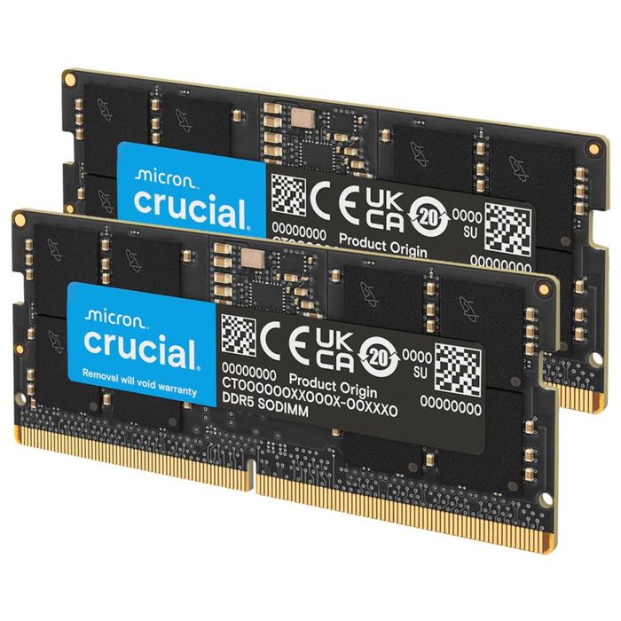 Memorie laptop Crucial CT16G48C40S5 16GB DDR5-4800Mhz CL40 x 2