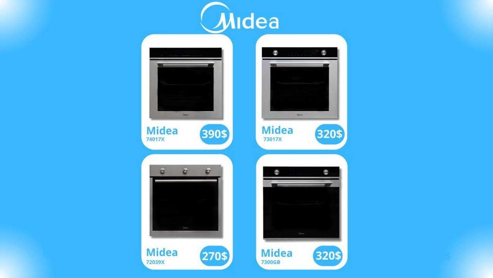 Встраиваемая техника Midea!