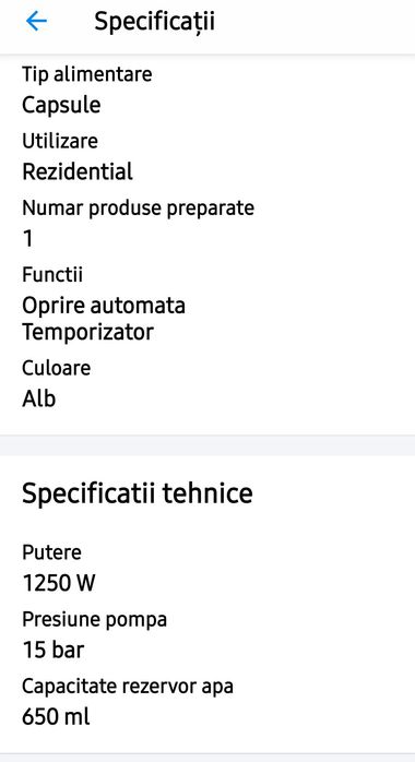 Vand Espressor Tschibo Cafissimo Easy