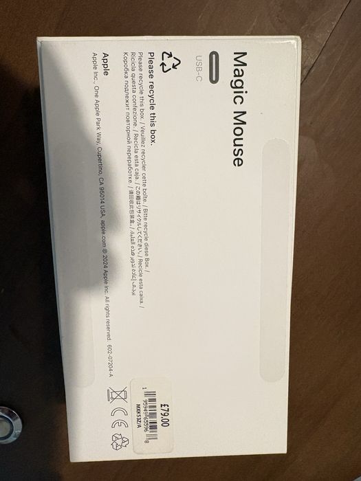 Мышка новая Apple