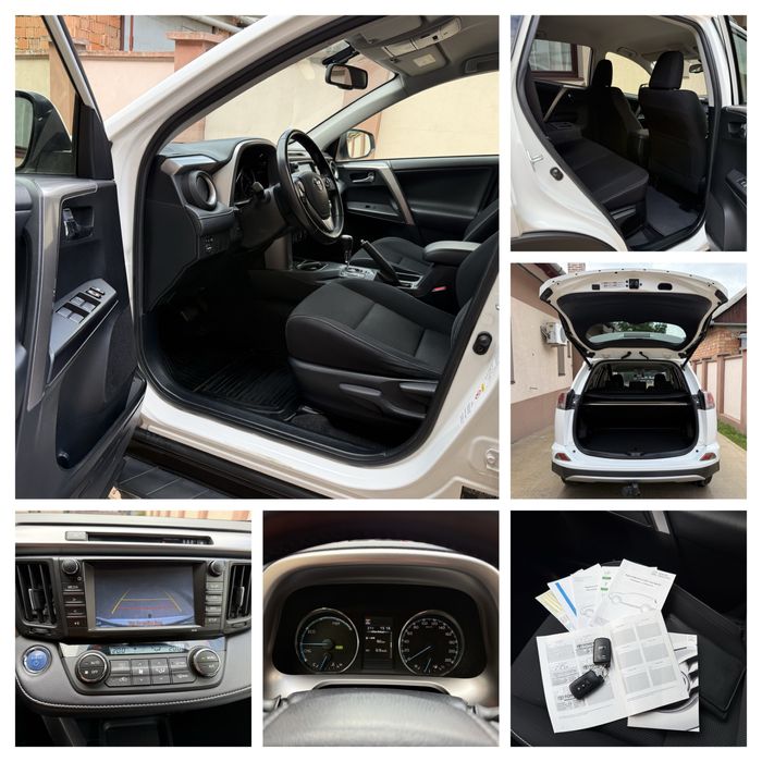 Toyota RAV4 HYBRID  135.000 km Alb Perlat