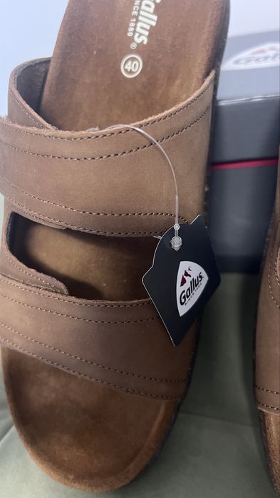 Saboti barbatesti de piele 40