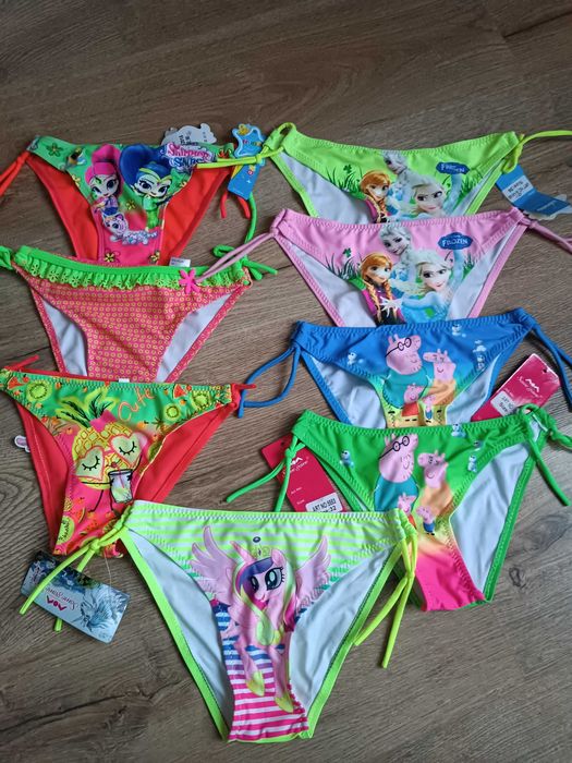 Плажни бански гащета За момичета от 1 до 7 години нови