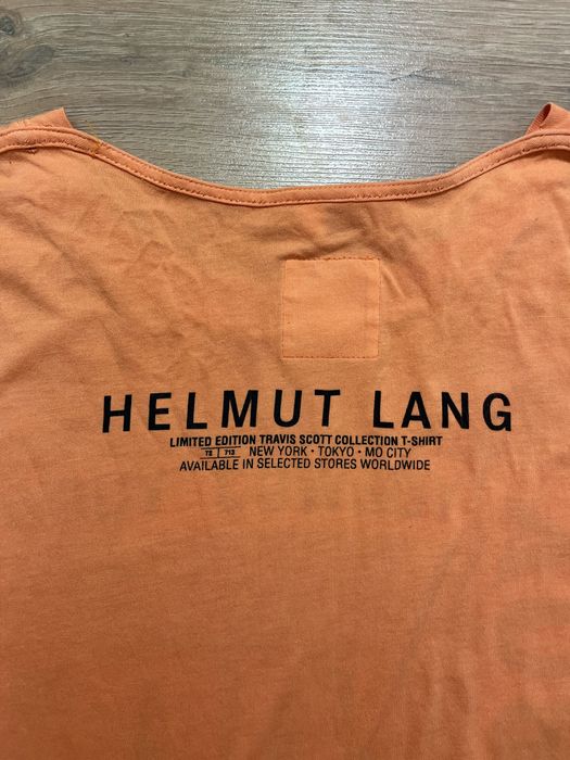 Helmut Lang x Travis Scott тениска размер S-M