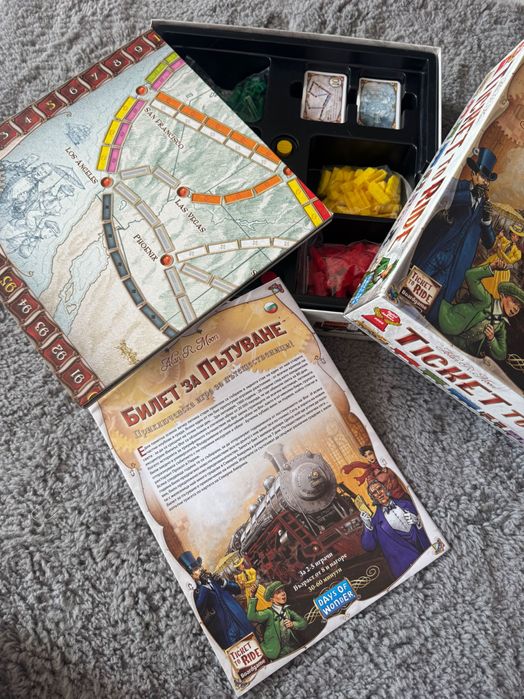 Настолна игра Ticket to raid нова
