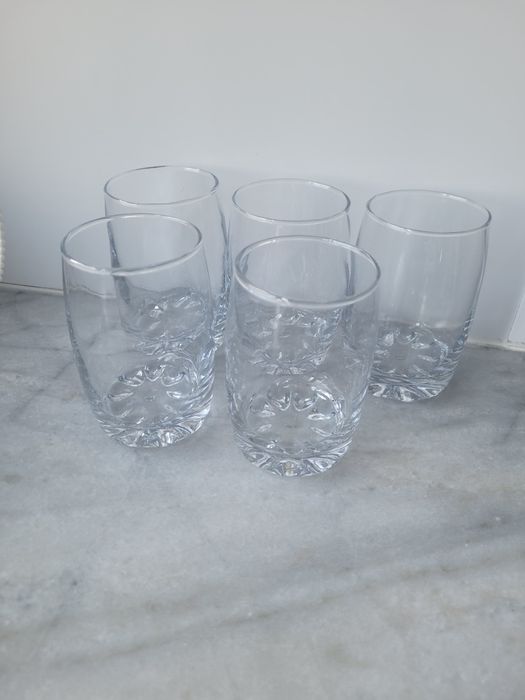 Стеклянные стаканы 5шт