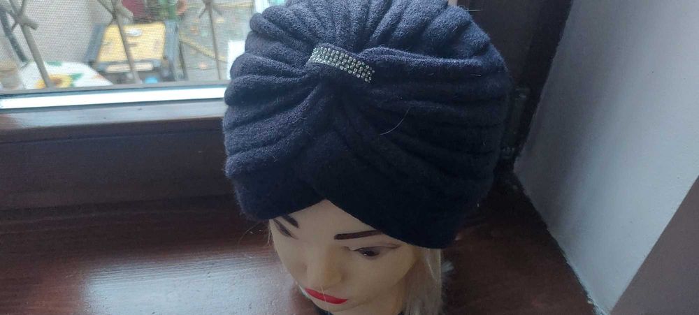 Caciula  dama bleomarin  cu captuseala calduroasa, noua