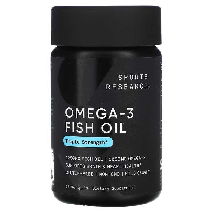 Sports Research Omega-3 омега-3