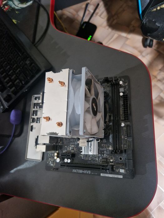 I5 10400f +h470 материнка + кулер комплект