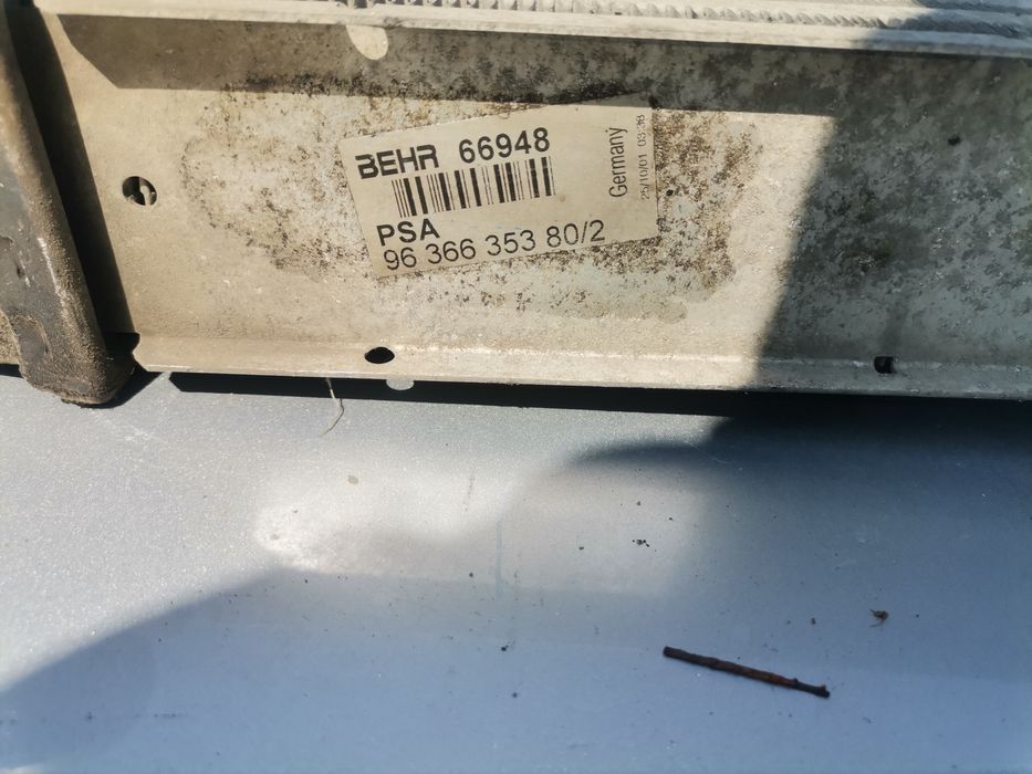 Интеркулер за пежо 307 2.0 хди 110 коня