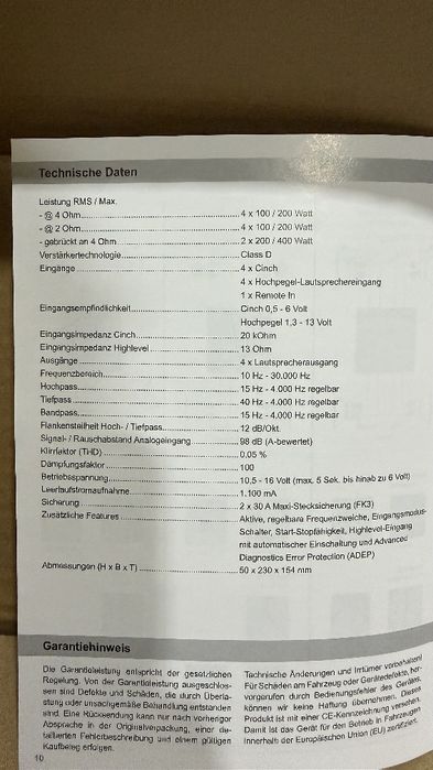 Helix M FOUR усилитель