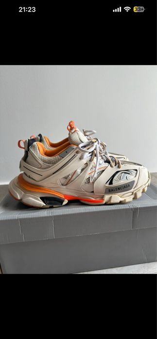 Balenciaga track orange