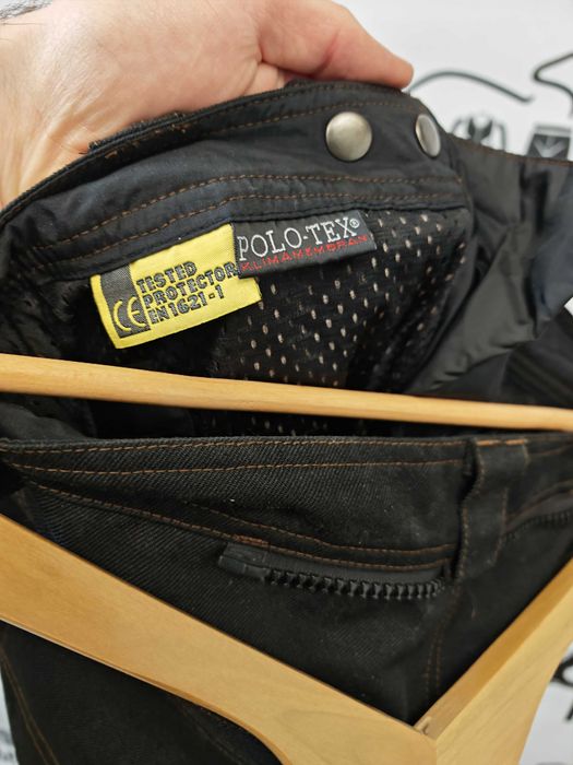 Geaca moto piele + blugi moto dama FLM marime 38