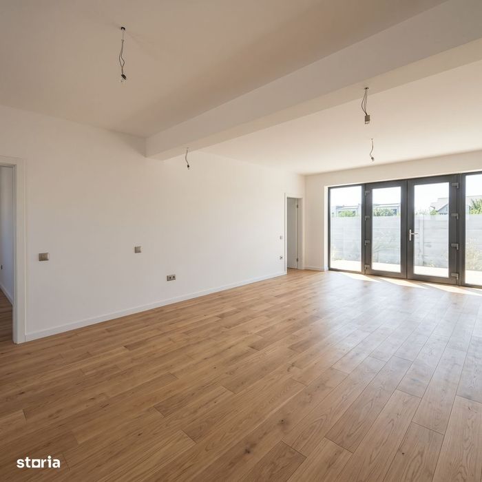 Casa individuala pe parter, 4 camere, teren 650mp