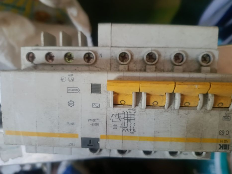 Кабель, автоматы, шитовые