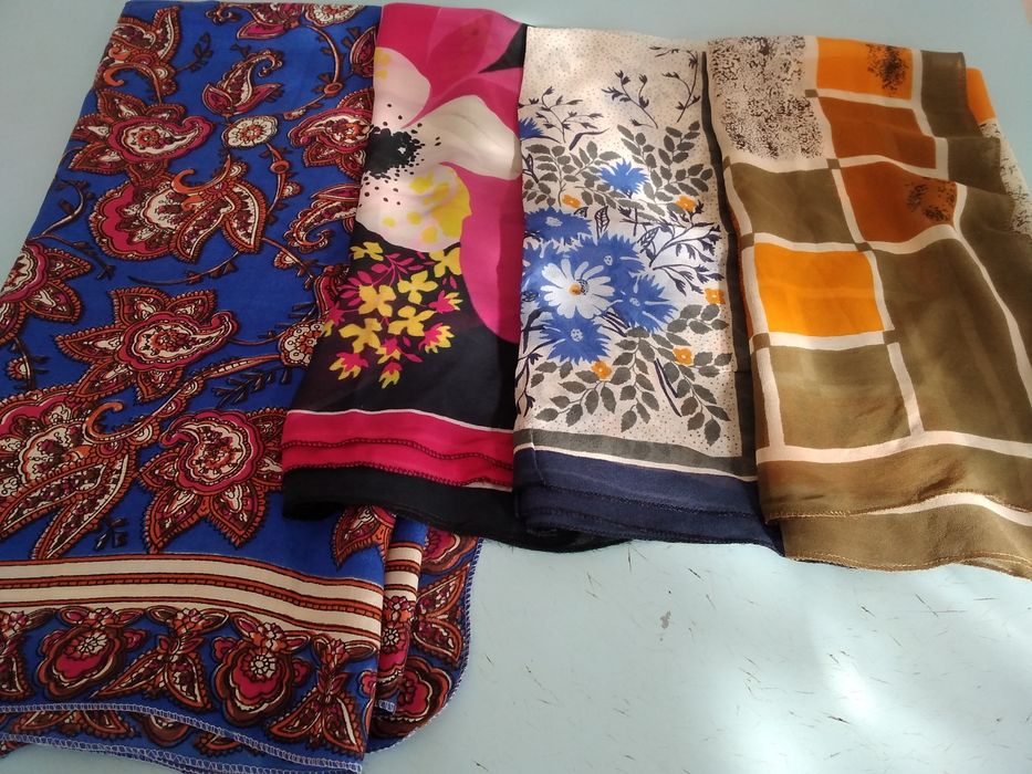 Платки теплые, шали, платки зима-весна,платки легкие,х/б