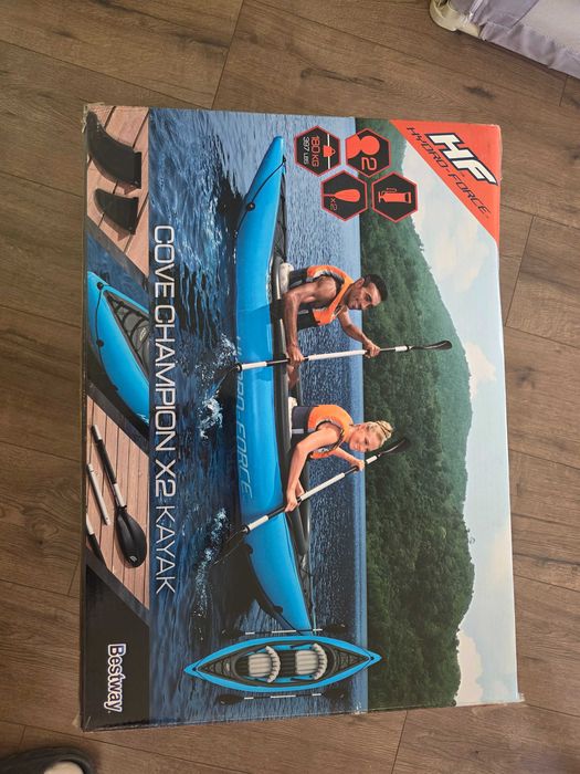 КBestway Hydro-Force Rapid x2 Надуваем комплект КАЯК