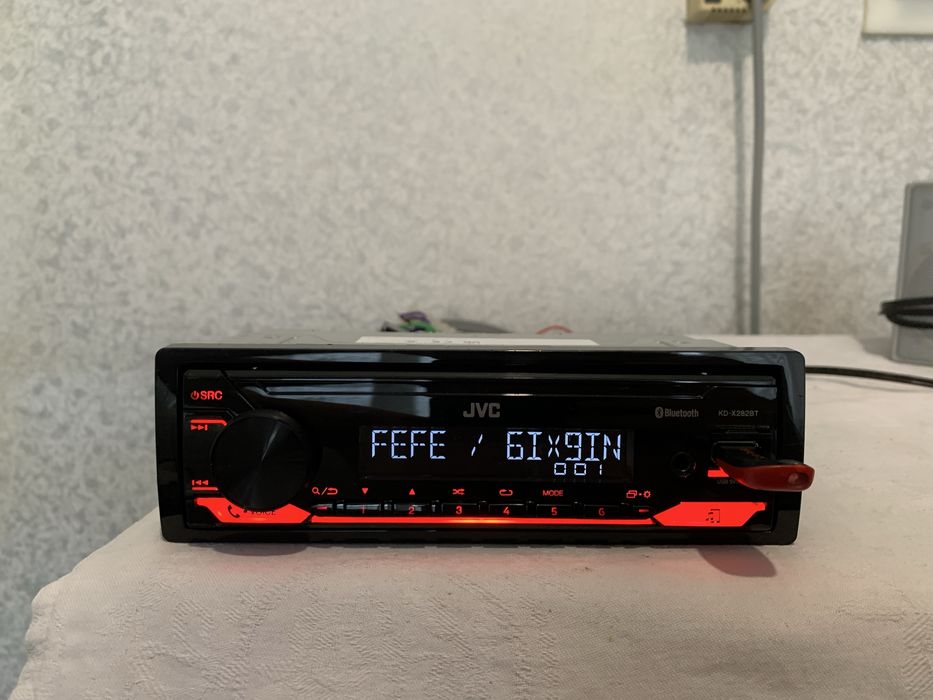Авто радио JVC Bluetooth