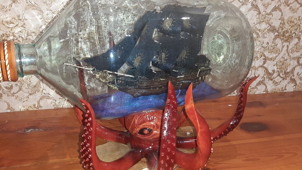 Корабль ручная работа