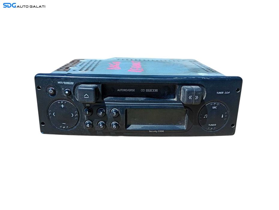 Unitate Radio cu Caseta Dacia Logan 1 2004 - 2012 Cod 8200057676 [LC1097]