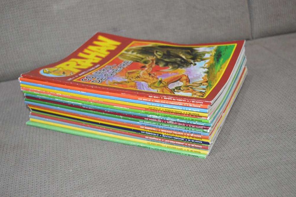 Colectie reviste RAHAN in limba romana - incompleta.